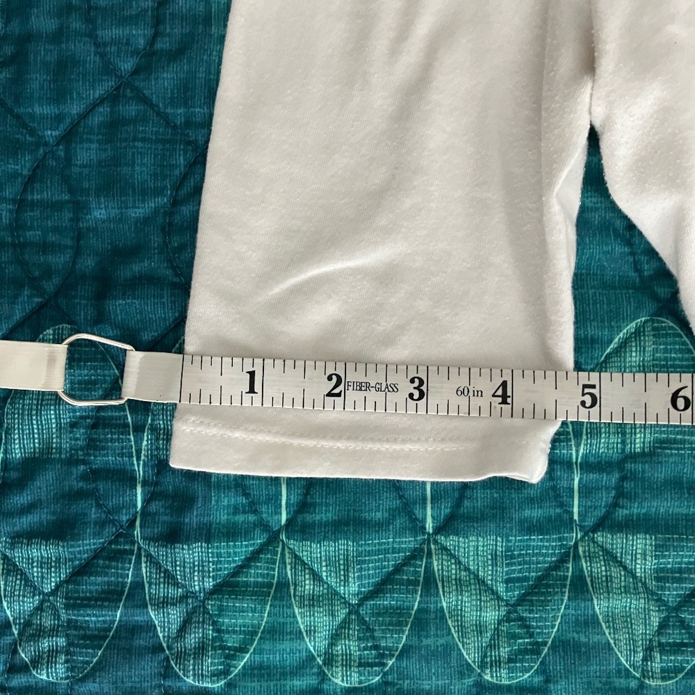 ALLOY White Mid-long Sleeve Tee - Picture 8 of 9
